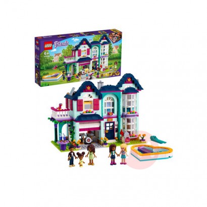 lego 丹麦乐高安德里亚的温馨之家积木儿童玩具41449 海外本土原版