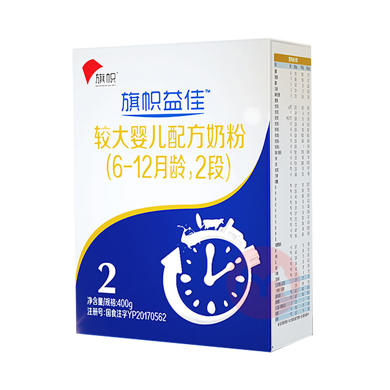 ���ֱ�������ѽϴ�Ӥ���̷ۺ�װ2�� 400g 6-12����