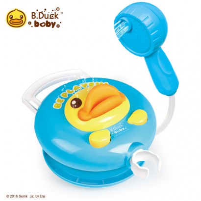 B.duck 小黄鸭宝宝洗澡电动玩具戏水喷水花洒