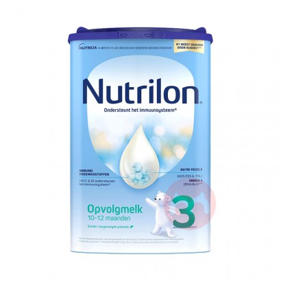 【38赠礼】Nutrilon 荷兰牛栏婴儿奶粉3段 10-12个月 800g 荷兰本土原版