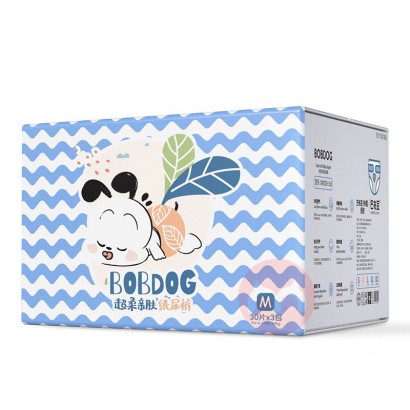 BOBDOG �Ͳ�������Ӥ��ֽ���M�� 90Ƭ 6-11kg