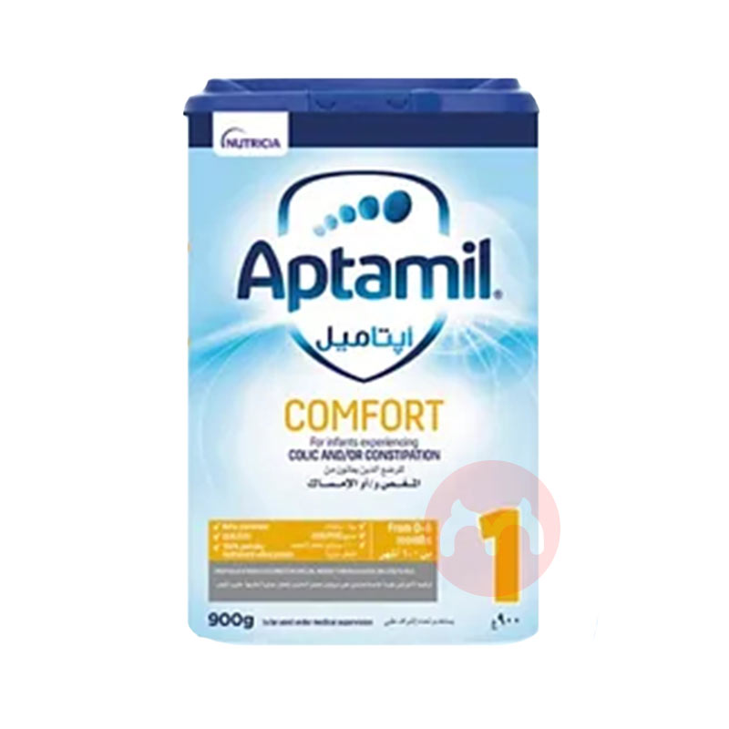 Aptamil �ϰ�Comfort�ʶȰ�ˮ�����кӤ���̷�1�� 0-6���� 900g �ϰݱ���ԭ��