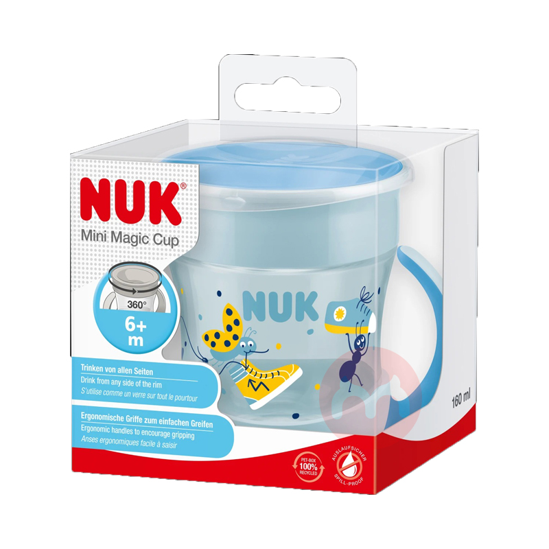 NUK ¹NUKͯ360ȷ©ͨɫưѧ 6 160ml Ȿԭ