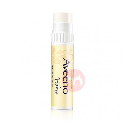 Aveeno 艾惟诺保湿滋润补水防干裂天然蜂蜡唇膏4g 