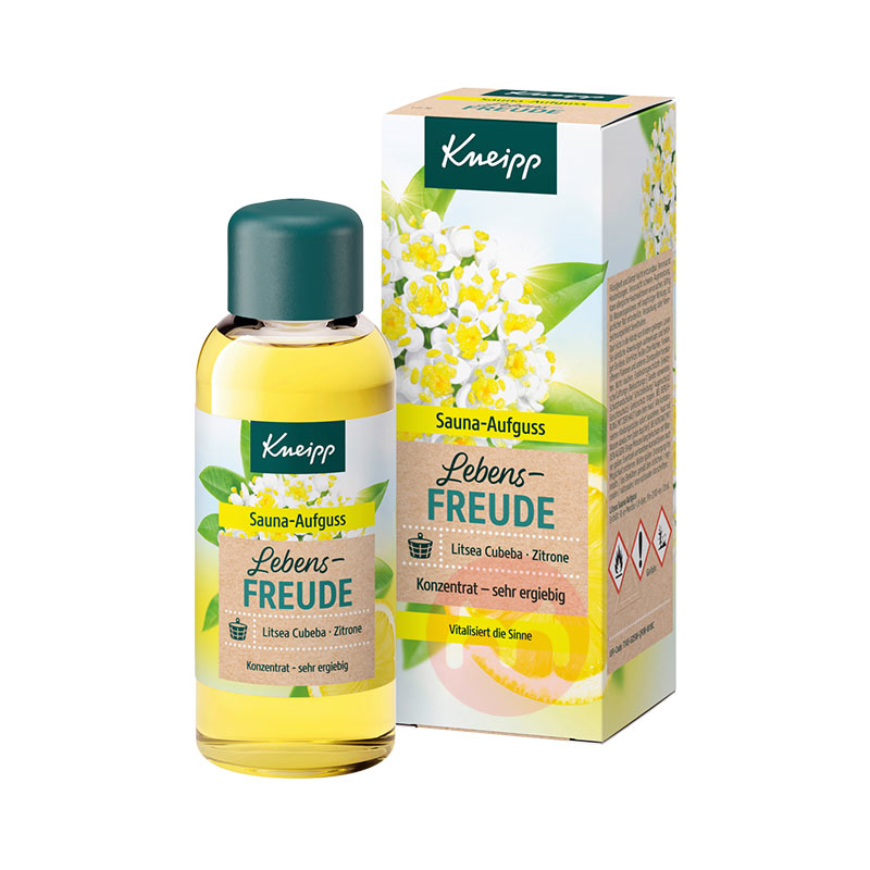 Kneipp 德国克奈圃山苍子柠檬沐按摩沐浴精油 100ml 海外本土原版