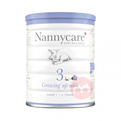 【38赠礼】Nannycare 英国纳尼凯尔高端婴儿羊奶粉3段 1-3岁 900g 英国本土原版
