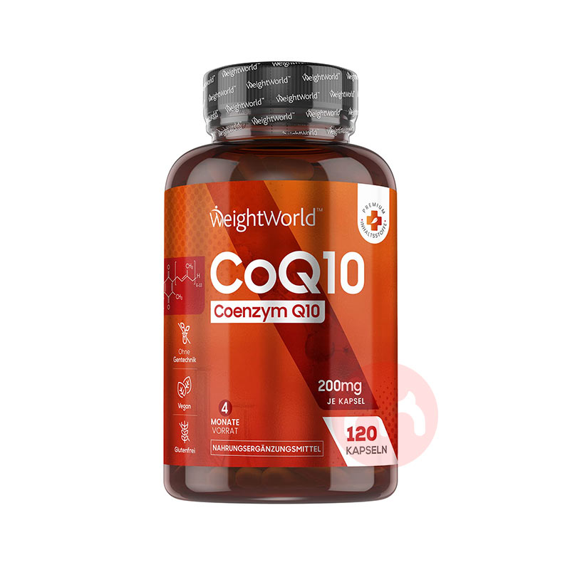 WeightWorld 德国WeightWorld辅酶Q10胶囊 海外本土原版