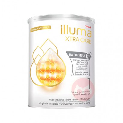 Wyeth �۰������������HA�ʶ�ˮ��Ӥ�׶��̷�1�� 800g 0-12����