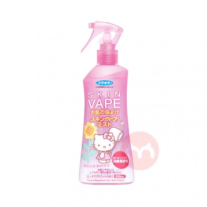 VAPE 日本VAPE未来驱蚊爽身喷雾蜜桃香200ml 海外本土原版