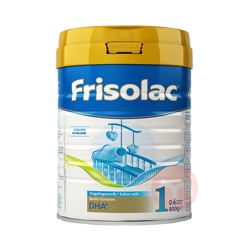 Friso 荷兰美素佳儿5倍DHA婴儿奶粉1段 0-6个月 800g 荷兰本土原版