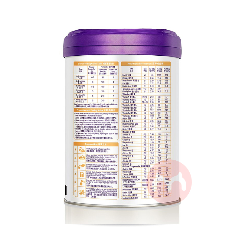 Synutra ʥԪŲӤ̷1 800g 0-6