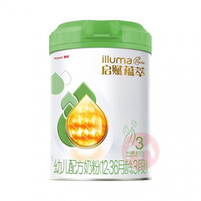 Wyeth ������������Ӥ�׶��л��̷�3�� 810g 12-36����