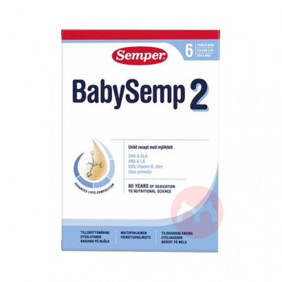 Semper ���ɭ��Ӥ�׶��̷�2�� 6�������� 800g ��䱾��ԭ��