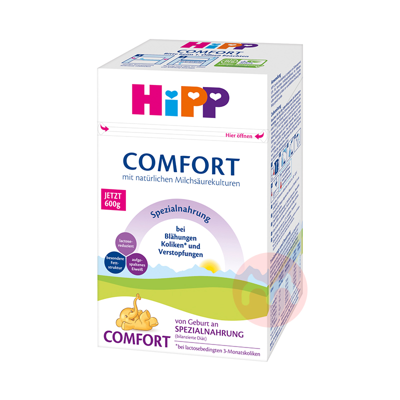 Hipp ¹ϲComfortʶȰˮкӤ̷ 600g ¹ԭ