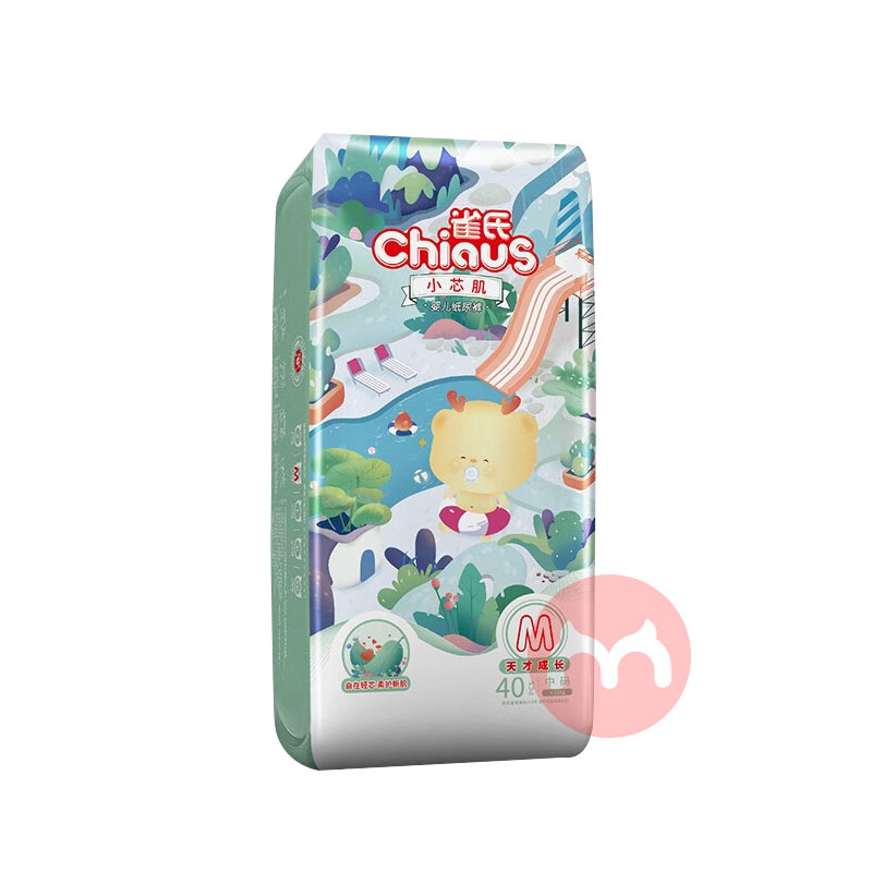 Chiaus ȸ��Со��Ӥ����ųɳ�ֽ���M�� 40Ƭ 6-11kg