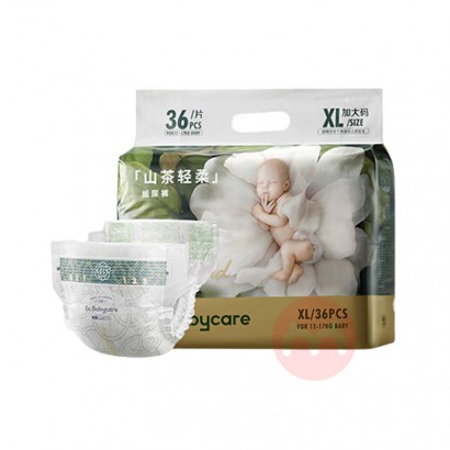 Babycare 山茶花系列婴儿轻柔纸尿裤 XL码 36片