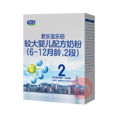 ���ֱ��ֲ�Ӥ�׶��̷�2�� 400g 6-12����