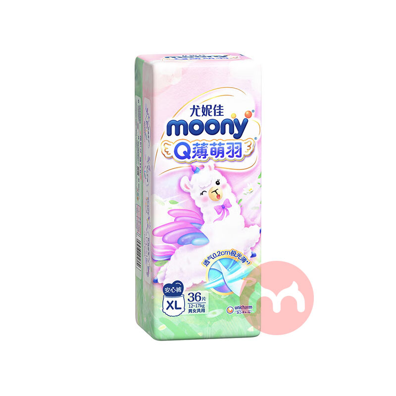 Moony ݼQСӤXL 36Ƭ 12-17kg