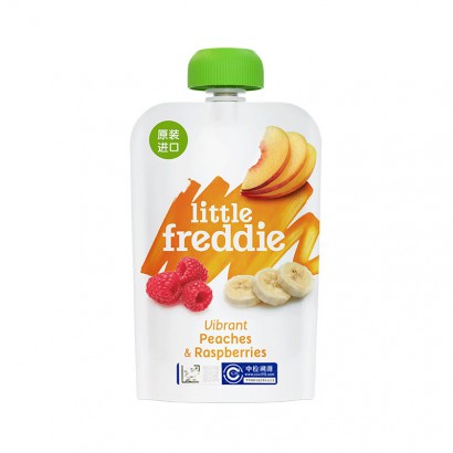 Little Freddie 小皮树莓香蕉苹果桃泥100g
