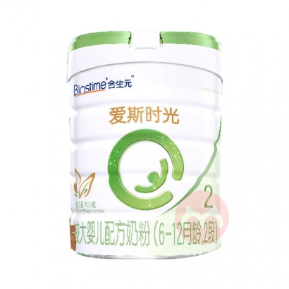 Biostime ����Ԫ��˹ʱ���л�Ӥ�׶��̷�2�� 700g 6-12����