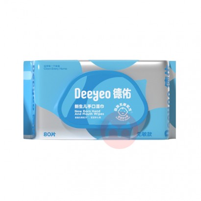 Deeyeo 德佑新生儿手口湿巾 3包