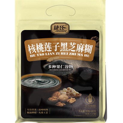 Jesitte 捷氏核桃莲子黑芝麻糊 680g