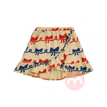 BOBO CHOSES 西班牙BOBO CHOSES 儿童荷叶边裙子上...
