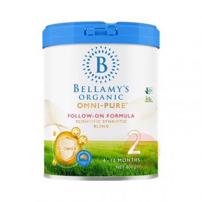 BELLAMY`S ���ޱ�����׿Խ�л�ԭ��HMOӤ�׶��̷�2�� 6-12���� 800g ���ޱ���ԭ��