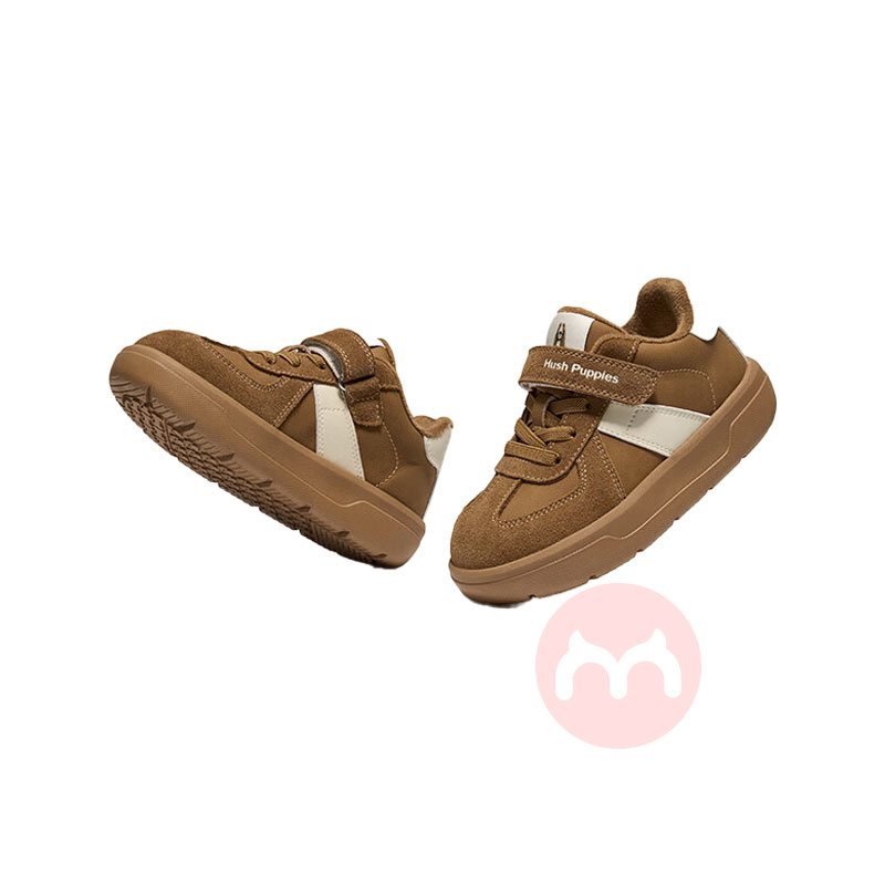 Hush Puppies 暇步士儿童保暖运动鞋轻便防滑跑步休闲鞋