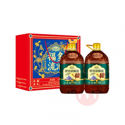 FUEDER 福益德醇香胡麻油 1.8L*2