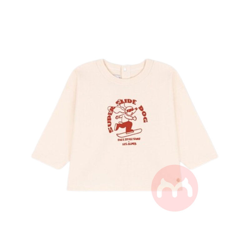 PETIT BATEAU Сͯ޲ɫӡT ɫ Ȿԭ