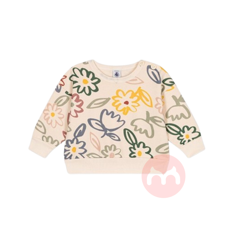 PETIT BATEAU Сͯͼӡͷ ɫ Ȿԭ