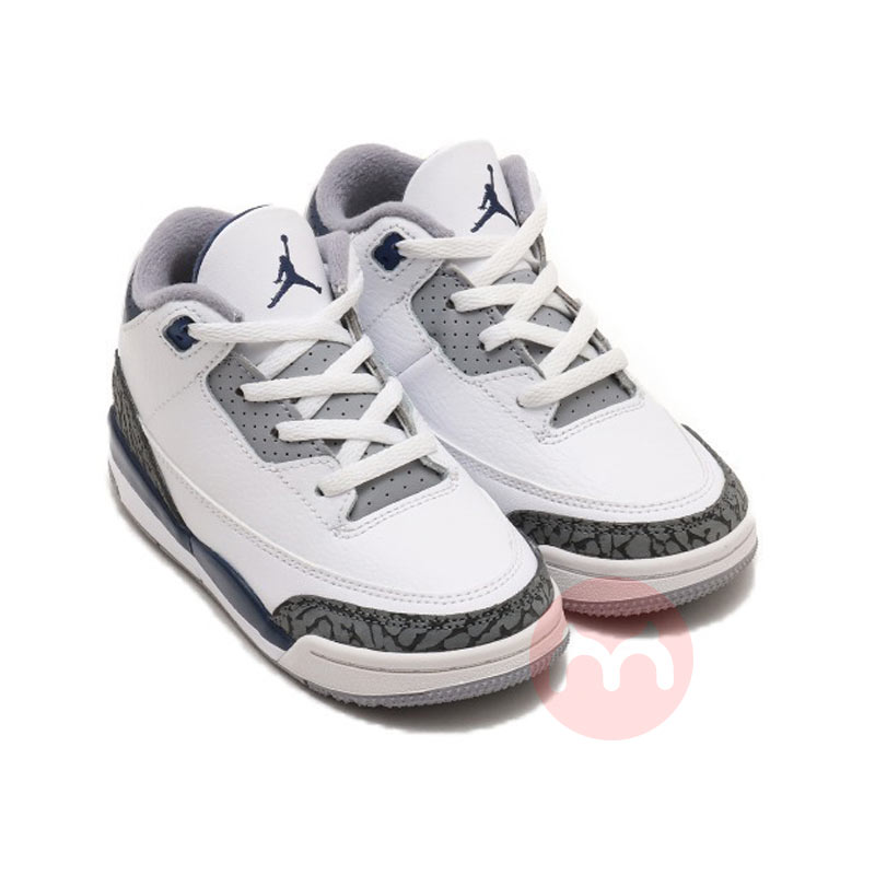 NIKE Ϳ˶ͯJordan Brand Jordan 3 Retro TDͯЬ ɫ Ȿԭ