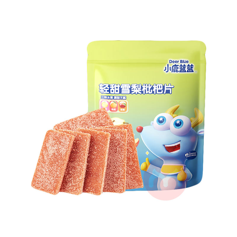 Deer Blue 小鹿蓝蓝清甜雪梨枇杷片 60g