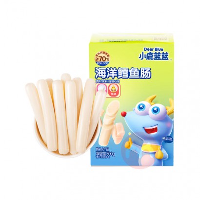 Deer Blue 小鹿蓝蓝原味海洋鳕鱼肠 300g