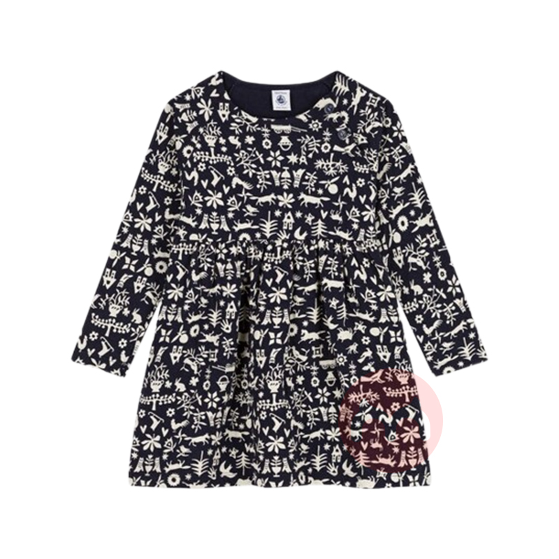 PETIT BATEAU Сͯпӡ֯ȹ Ȿԭ