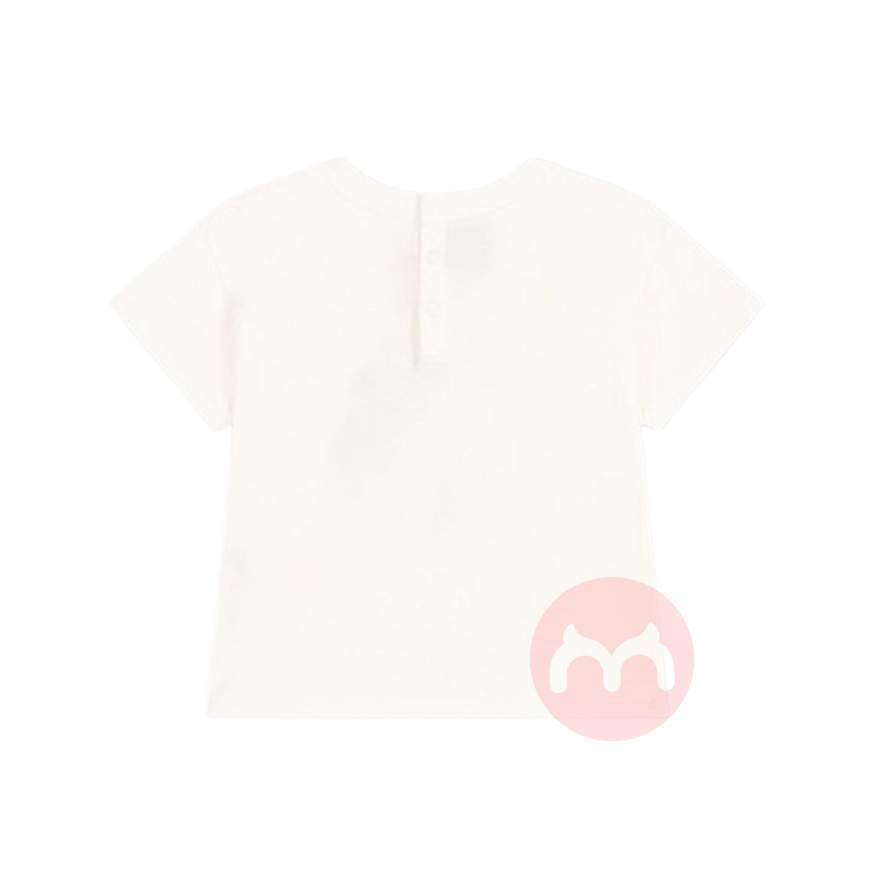 PETIT BATEAU СͯС󱳰ťлӡT ɫ Ȿԭ