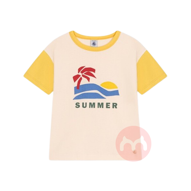 PETIT BATEAU СͯɫӡT Ȿԭ