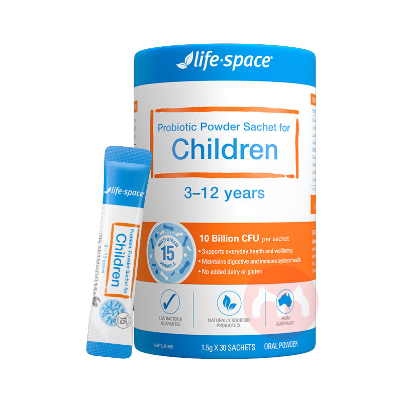Life Space 益倍适儿童益生菌粉条装 30条/罐