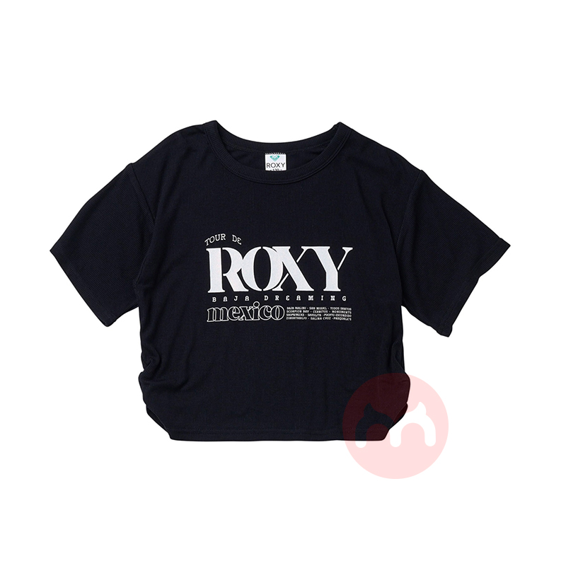 Roxy 澳大利亚Roxy儿童半袖T恤短袖洋气夏装 海外本土原版