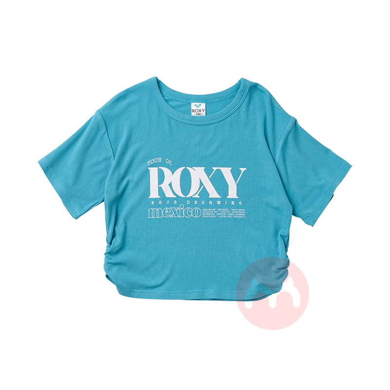 Roxy 澳大利亚Roxy儿童半袖T恤短袖洋气夏装 海外本土原版