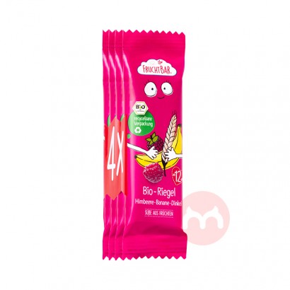 FRUCHTBAR 德国FRUCHTBAR有机覆盆子香蕉水果谷物棒 海...