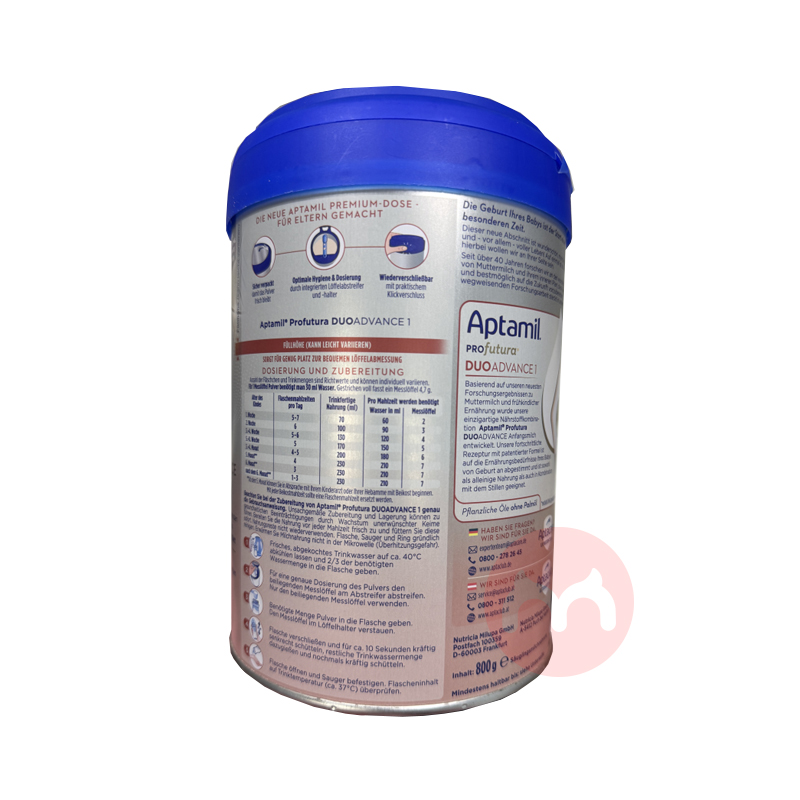Aptamil ¹׽˫HMOӤ̷1 0-6 800g ¹ԭ