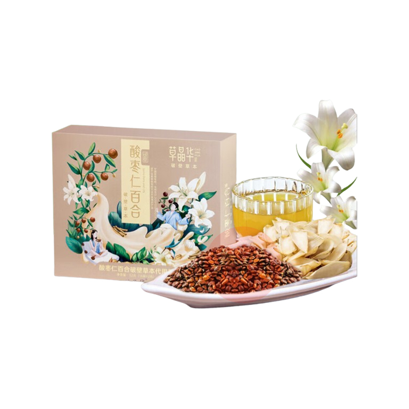 草晶华酸枣仁百合破壁草本代用茶 32g