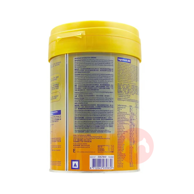 MeadJohnson ۰޳HMOϵEnfa ANeuroproӤ׶̷3 900g 1-3