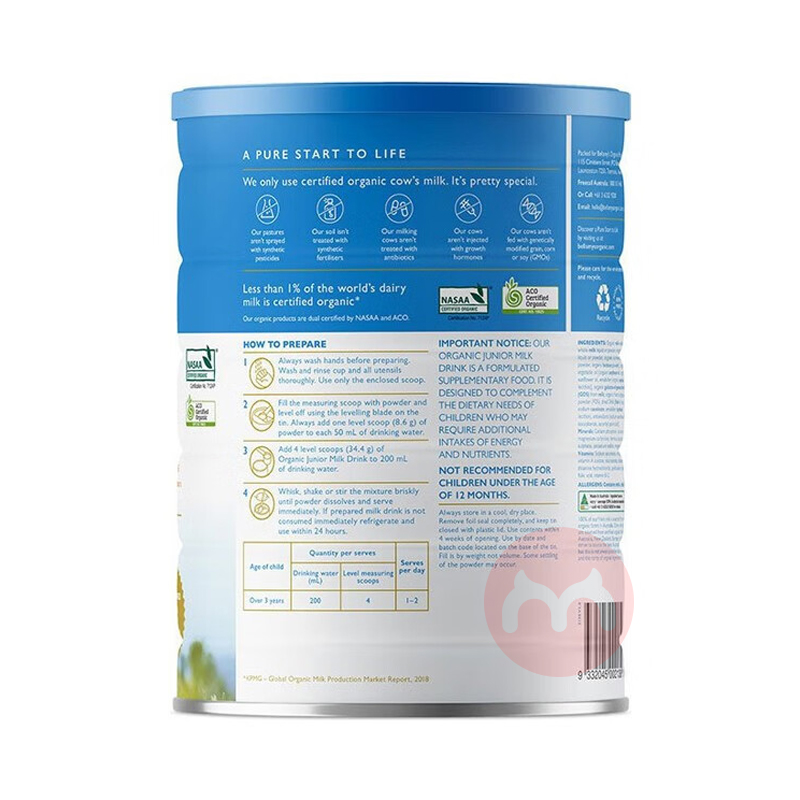BELLAMY`S ޱлӤ׶̷4 3 900g ޱԭ