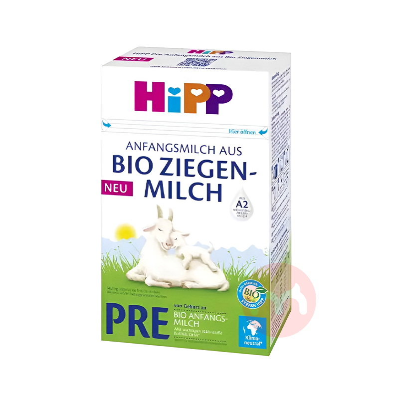 Hipp 德国喜宝有机婴幼儿羊奶粉pre段 400g 德国本土原版
