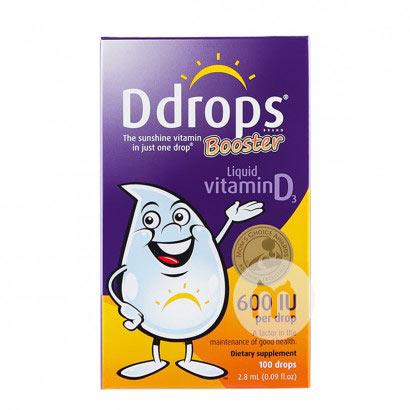 װDdrops DdropsͯάD3Ƶμ2.8ml 1 Ȿԭ