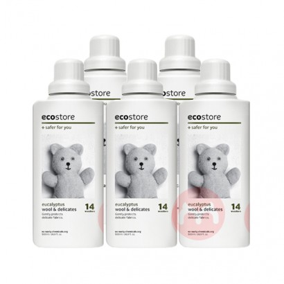 Ecostore �������˿ɳ�������ëϸ֯������ 500ml*5 ���Ȿ��ԭ��