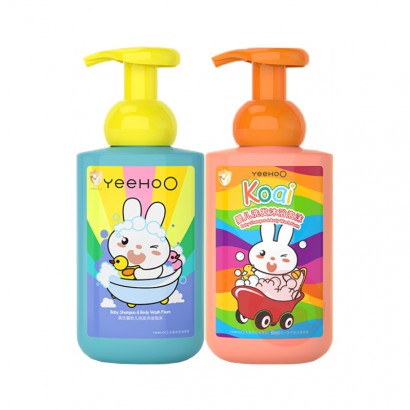 YEEHOO Ӣ϶ͯϴԡһĭյ450ml+ɽ450ml